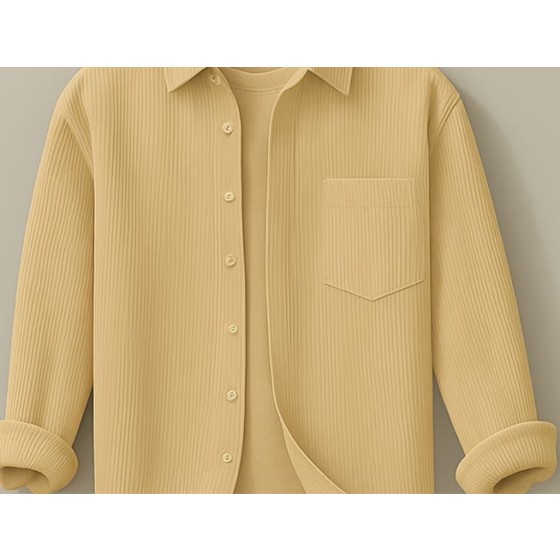 Men Striped Regular Fit Shirt full