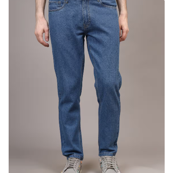 Shein Full Length Clean Wash Slim Jeans